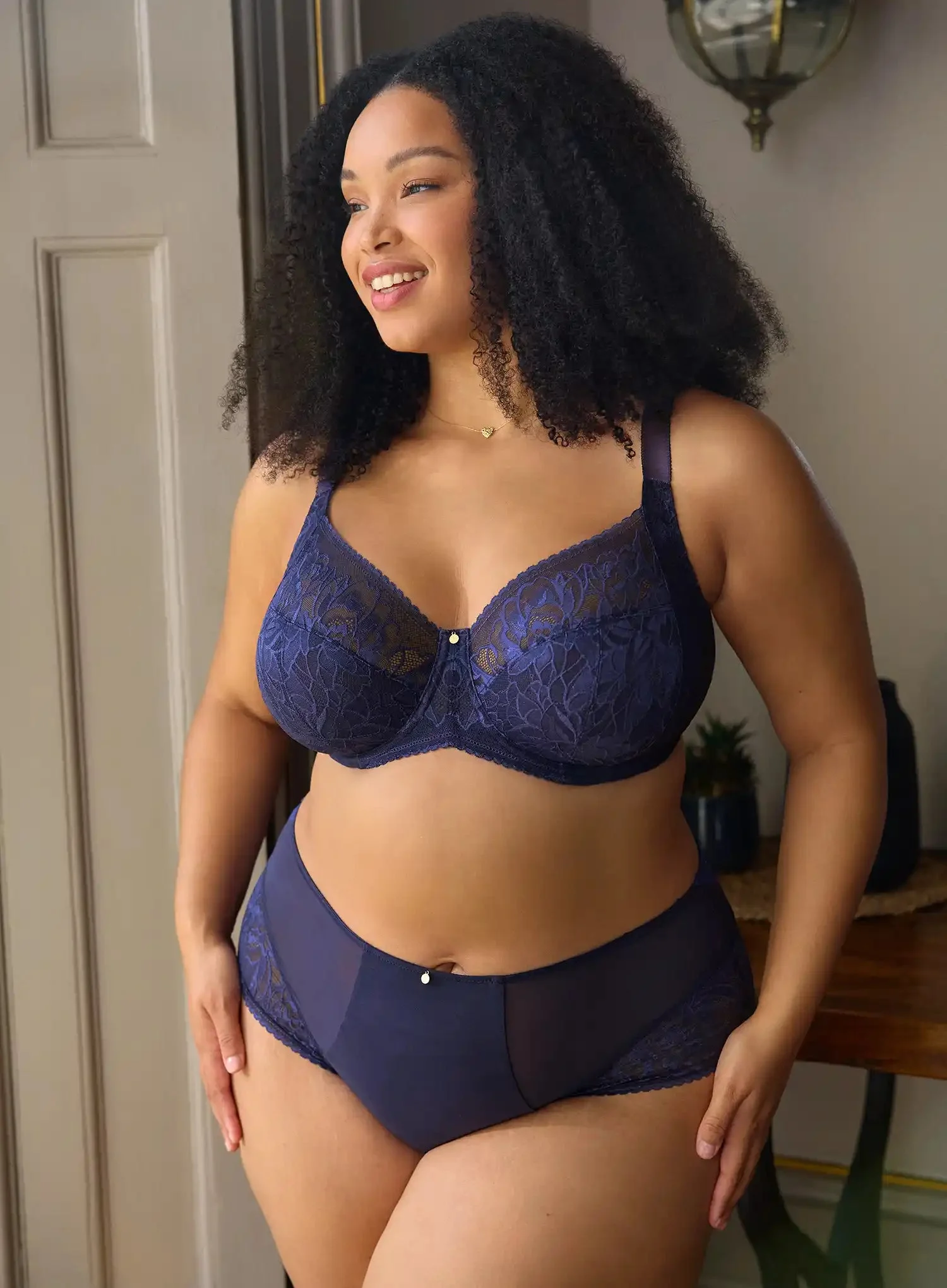 Sculptresse: Dream Underwired Full Cup Bra Navy