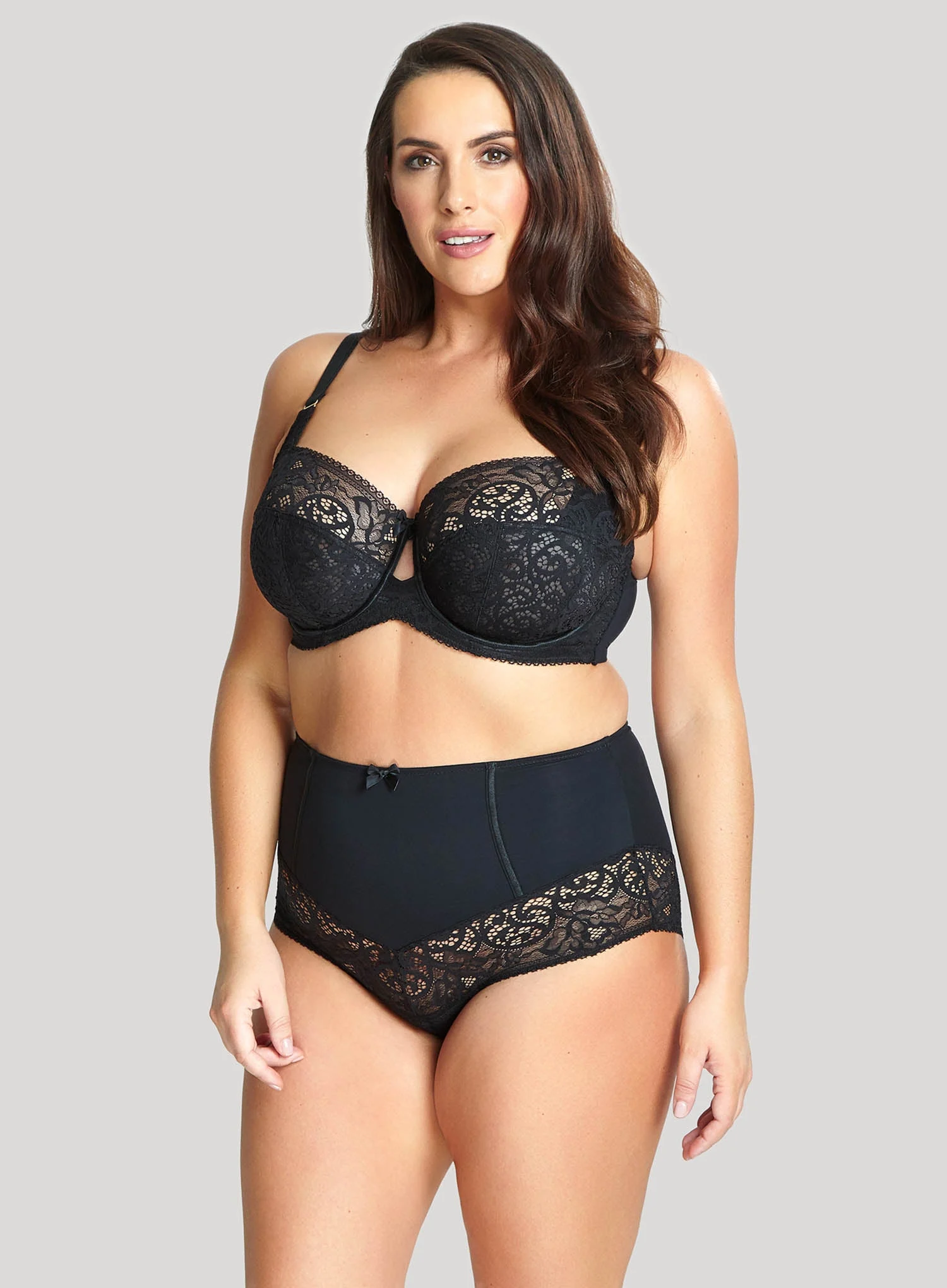 Sculptresse: Estel High Waist Brief Noir