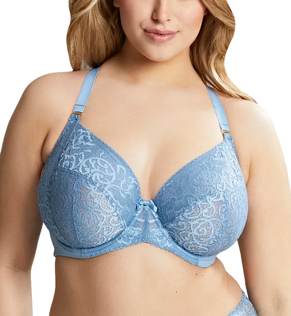 Sculptresse Estel Plunge Underwire Bra (9686) - Dusk Blue