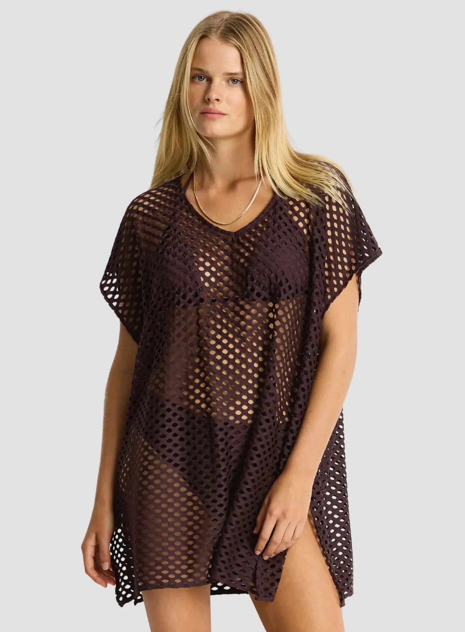 Sea Level: Castaway Kaftan Cocoa