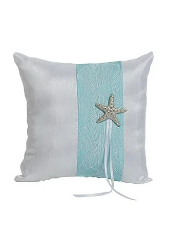 Seaside Allure Ring Pillow