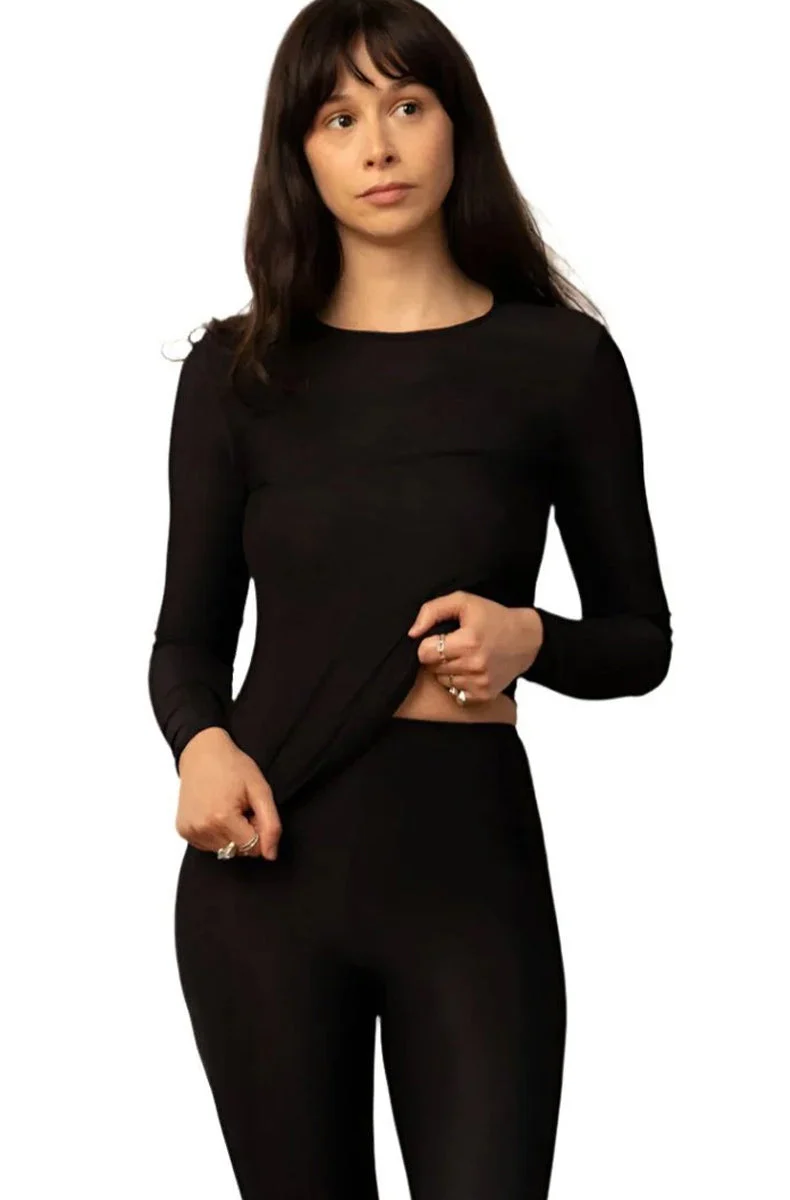 Second Skins Long Sleeve Crew Neck Tee