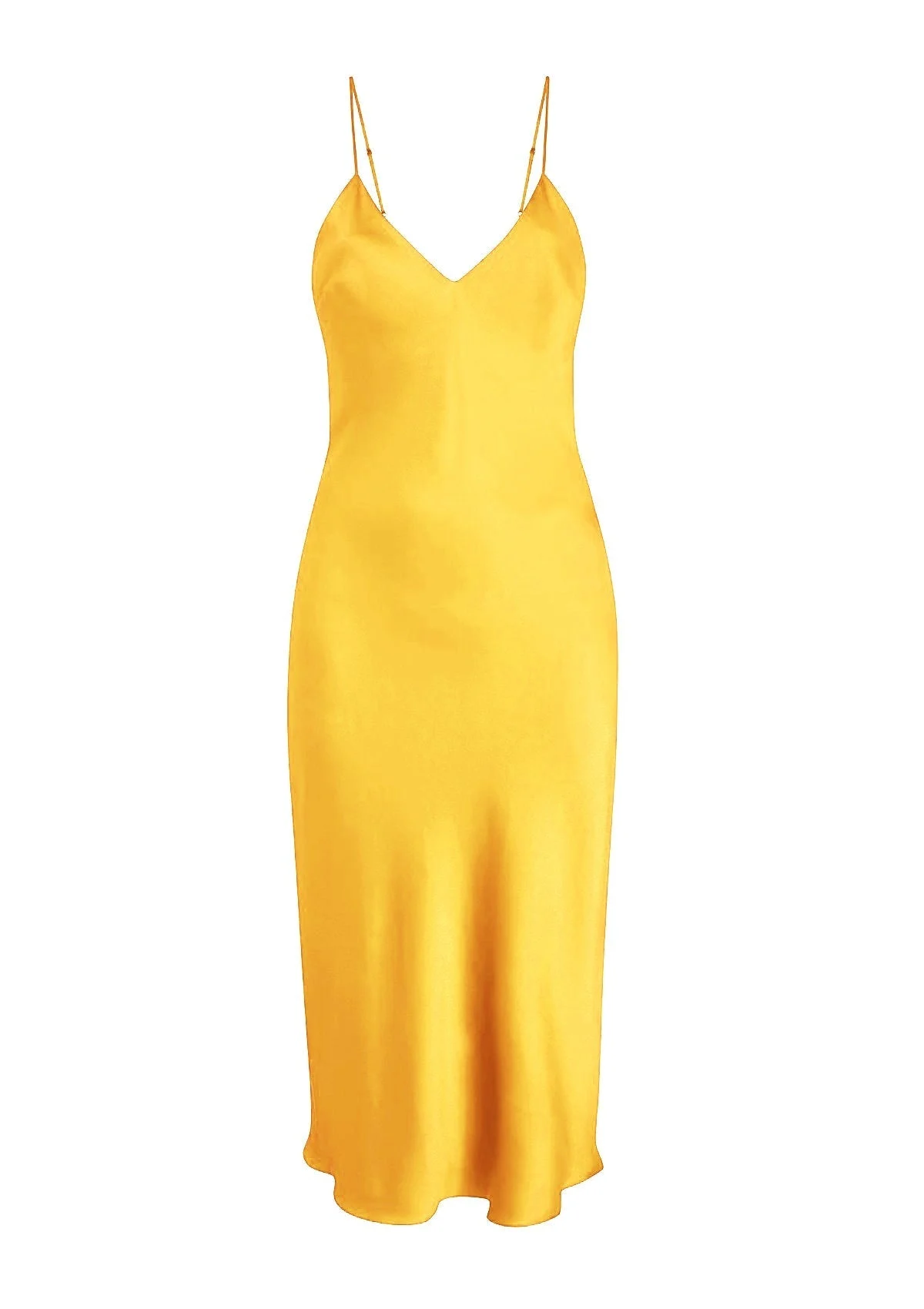 Secret Garden Midi Silk Slip Dress