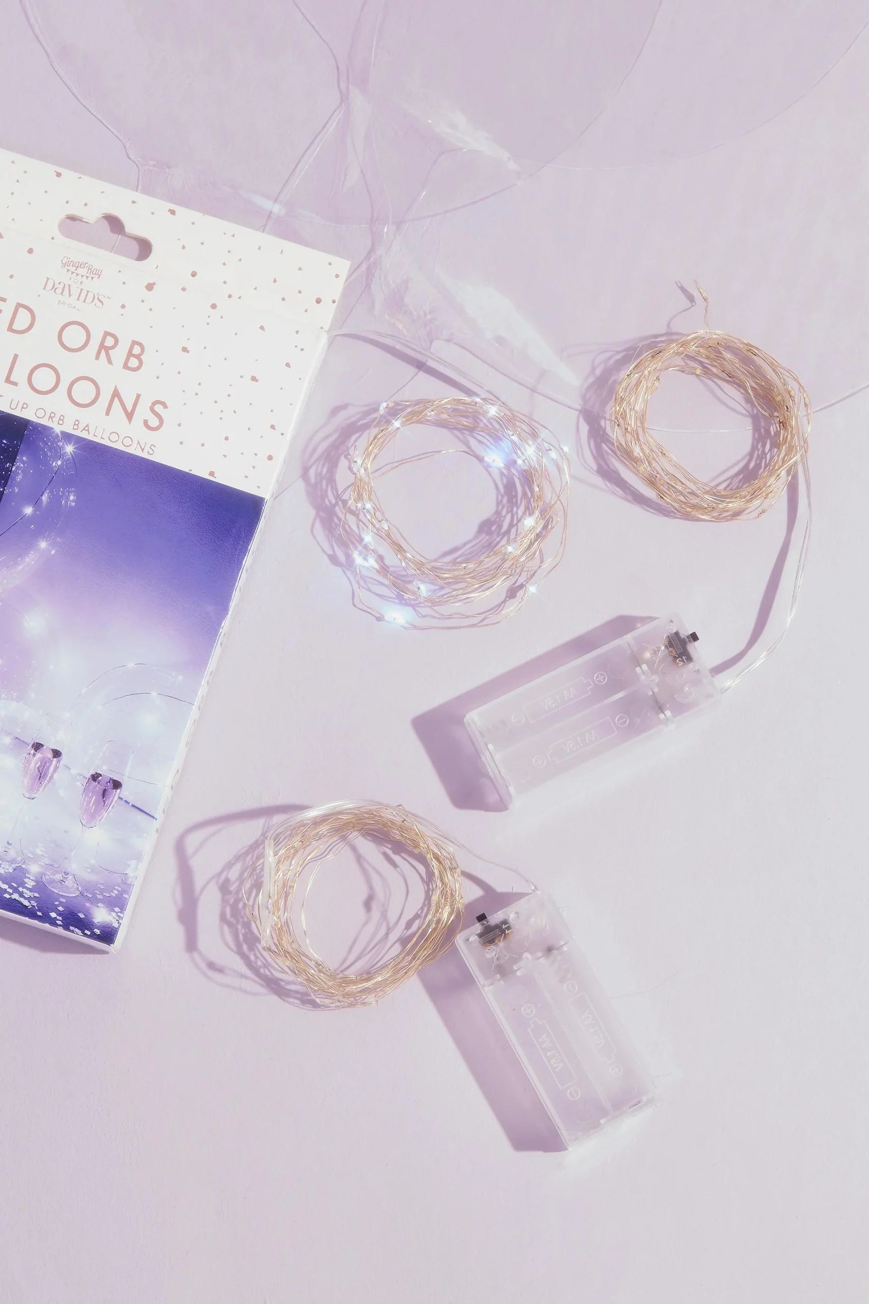 Set of 3 LED Orb Balloons