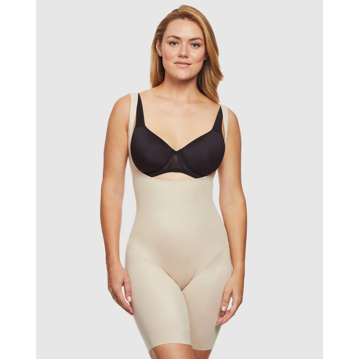 Shape Away Extra-Firm Cupless Body & Thigh Shaper