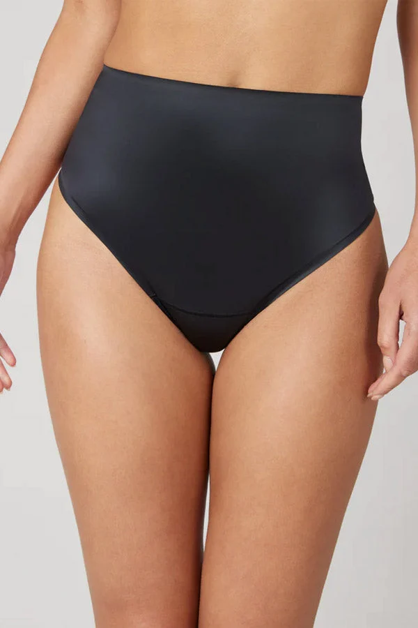 Shaping Satin Thong