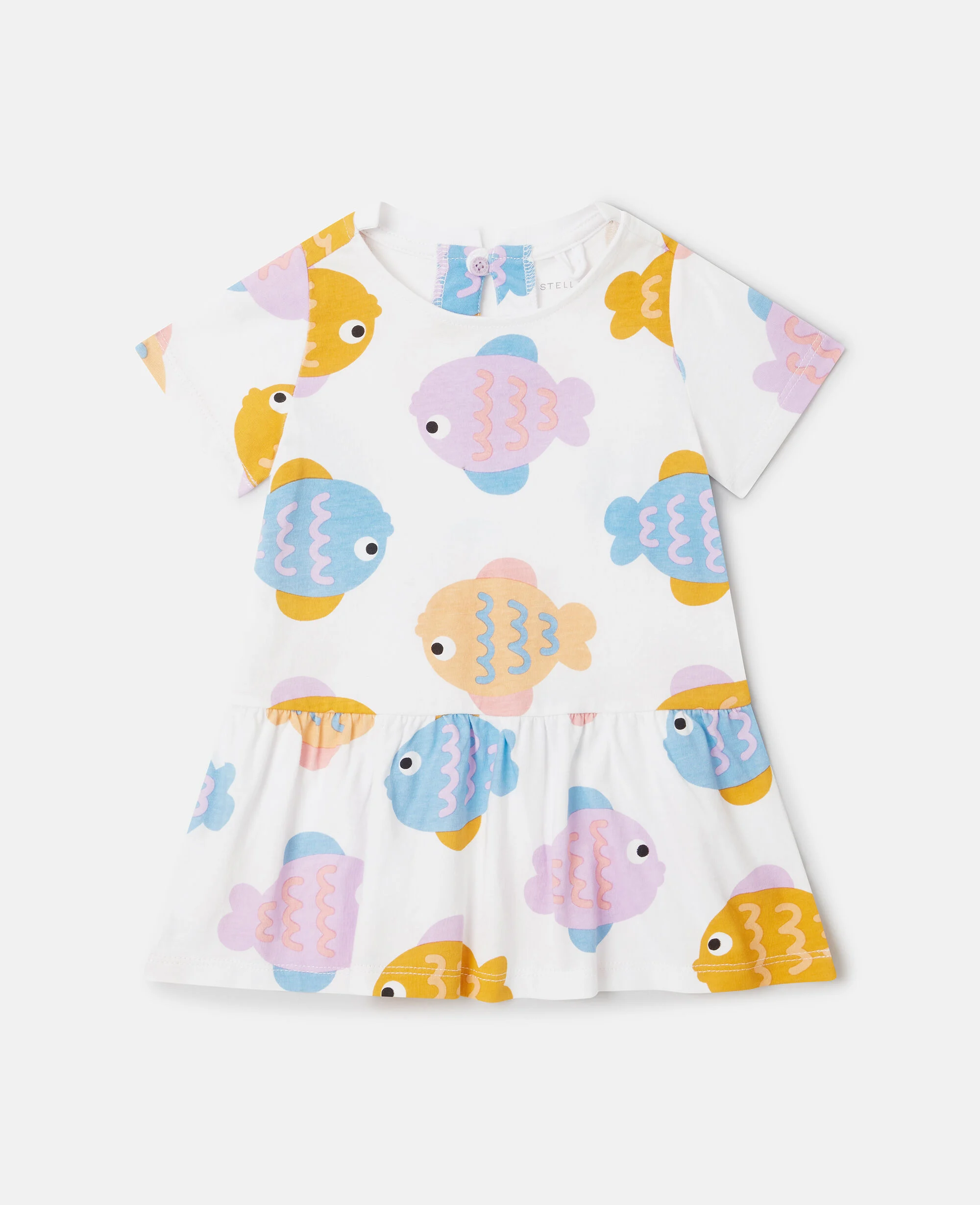 Shell Print Jersey Dress
