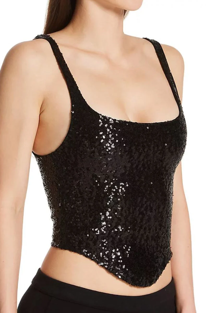 Shine On Corset Tank