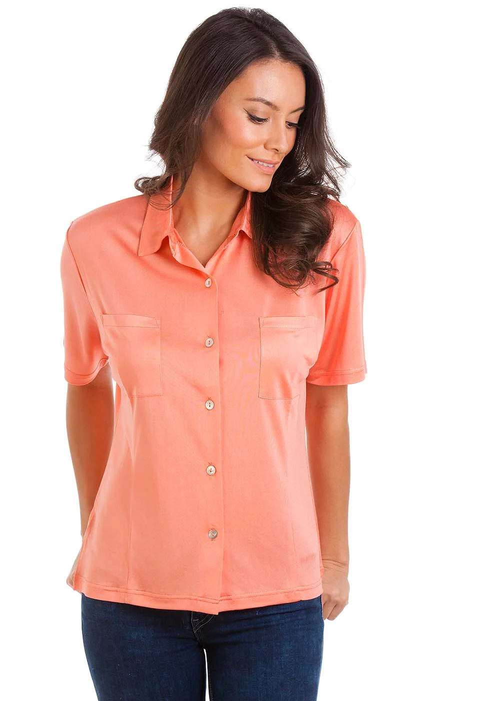Silk Jersey Blouse