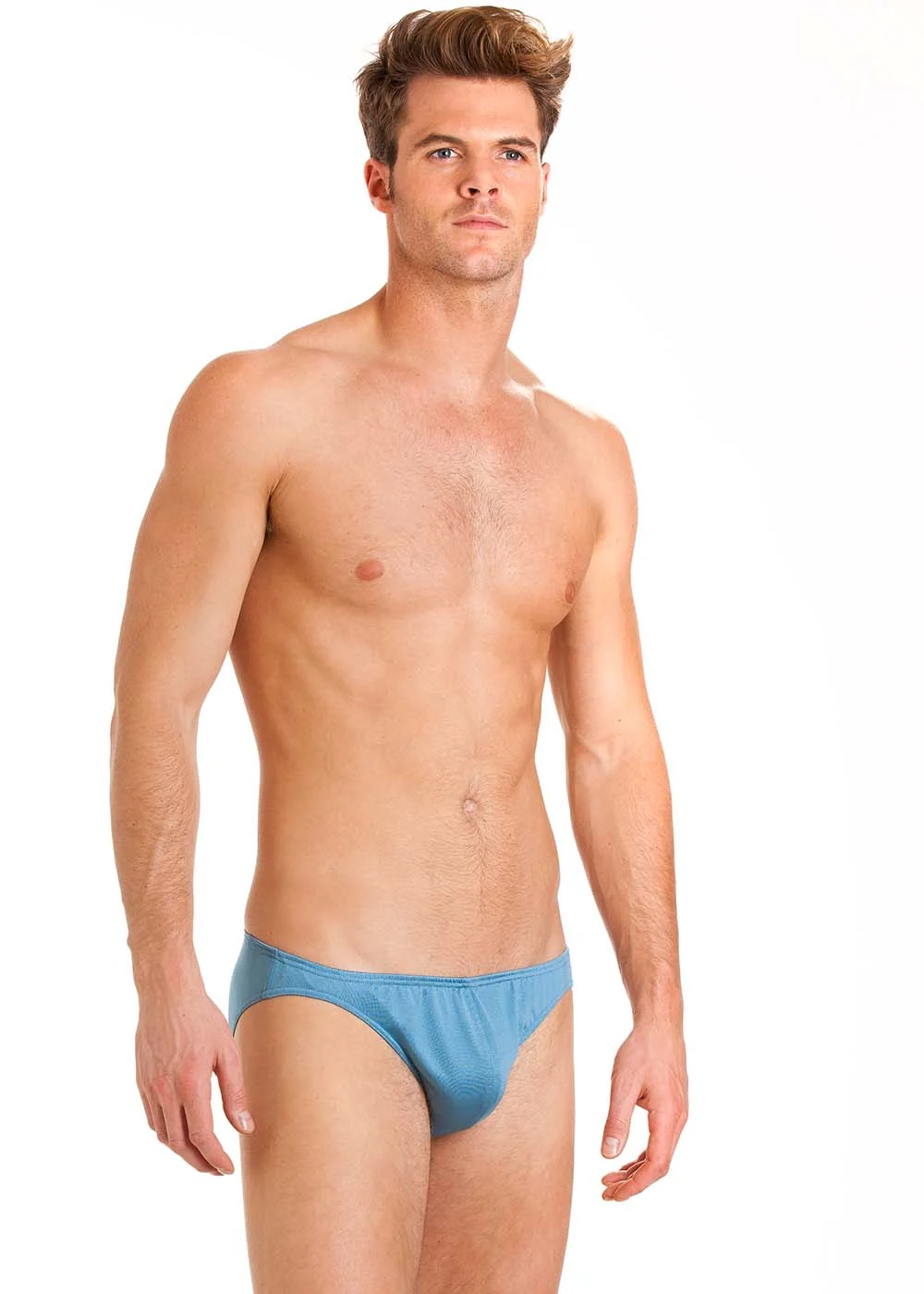 Silk Jersey High Leg Brief