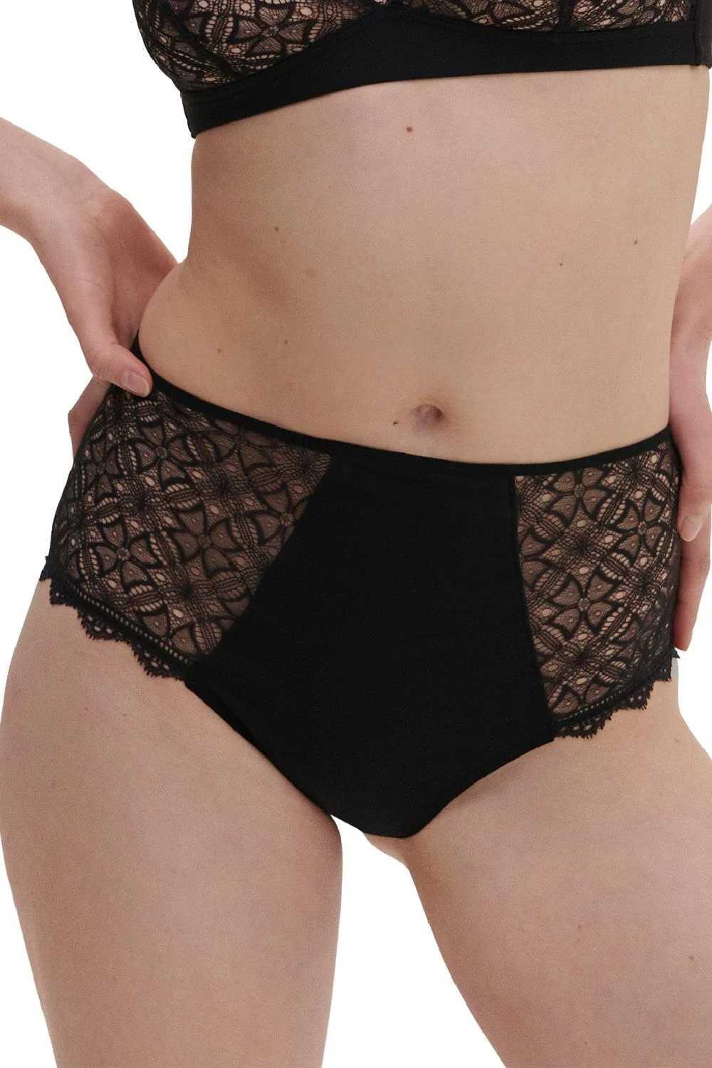 Simone Perele Escale Full Brief, Black (1C1770)