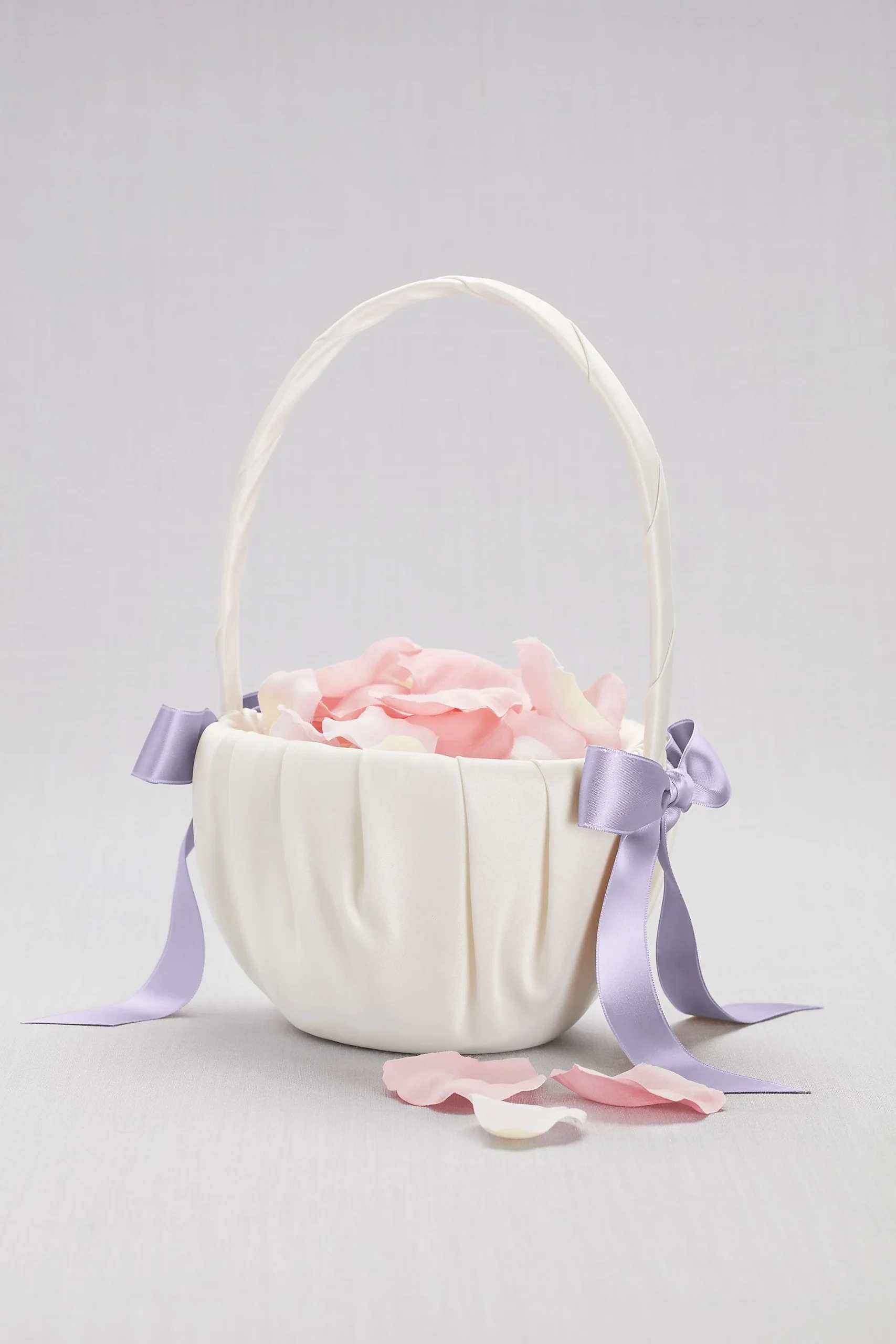 Single Ribbon Flower Basket