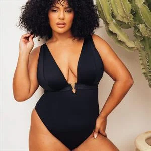 Siren Seas Non-Wired Plunge Swimsuit