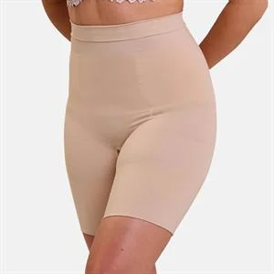 Slimmers High Waist Tummy-Thigh Short