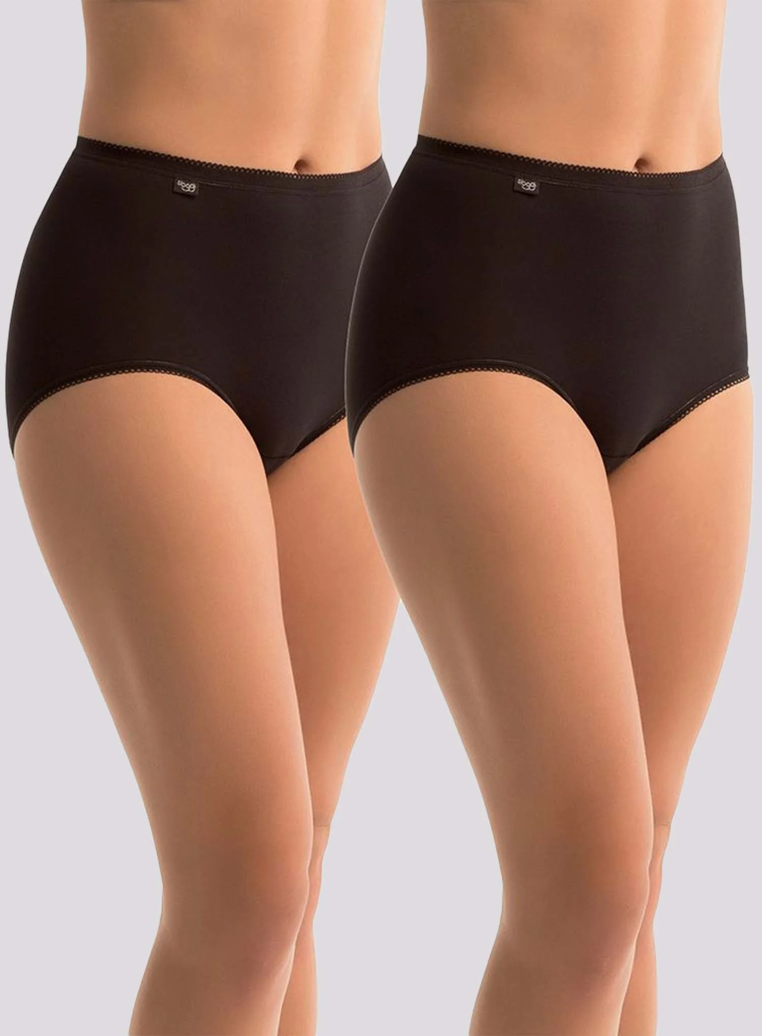 Sloggi: Sloggi Maxi 2 Pack Black