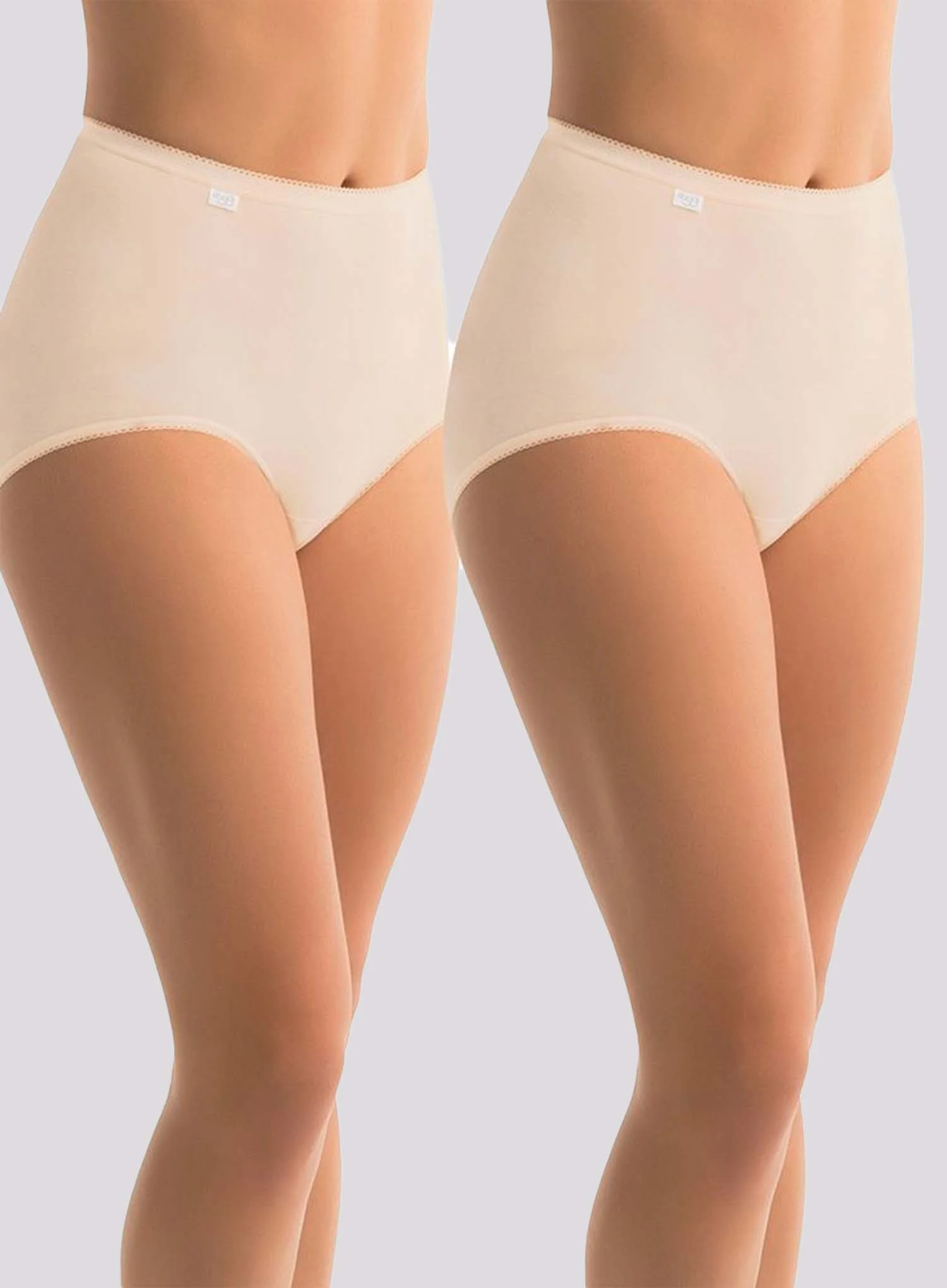 Sloggi: Sloggi Maxi 2 Pack Fresh Powder