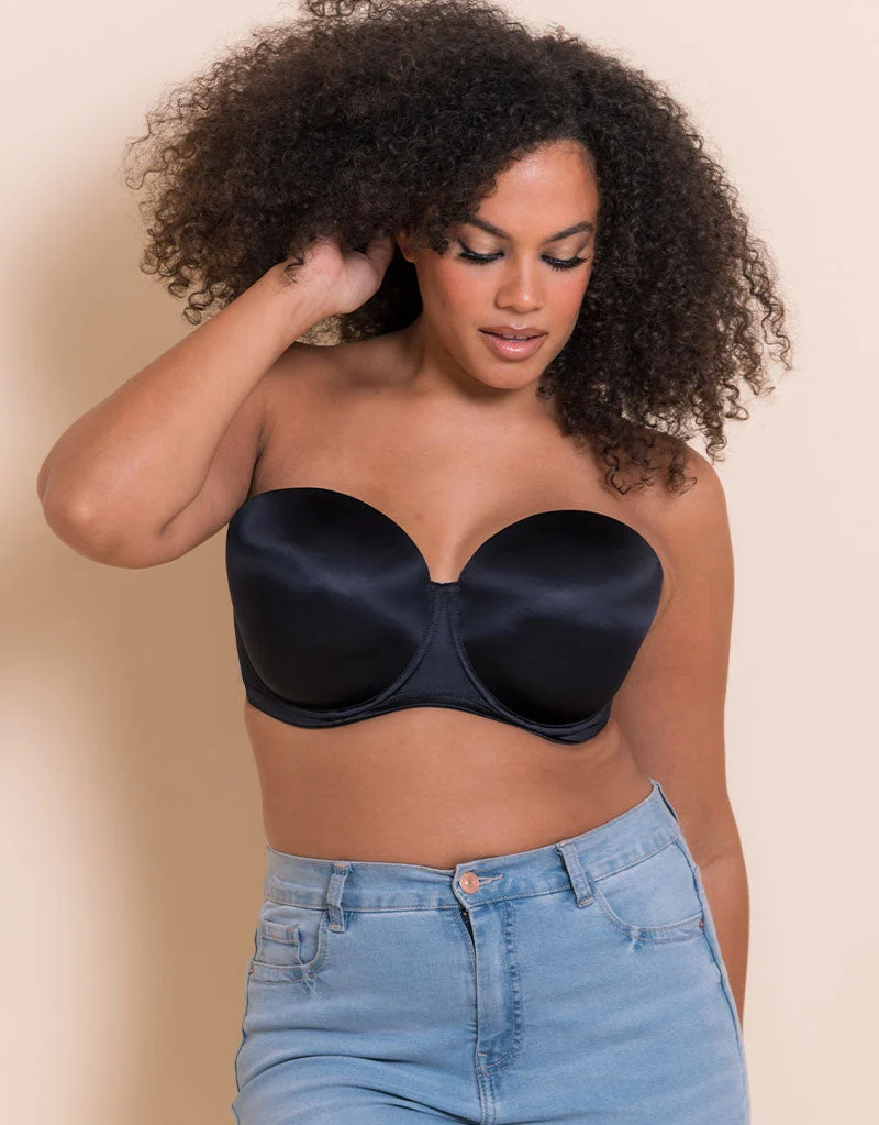 Smoothie Moulded Strapless Multiway Bra Black