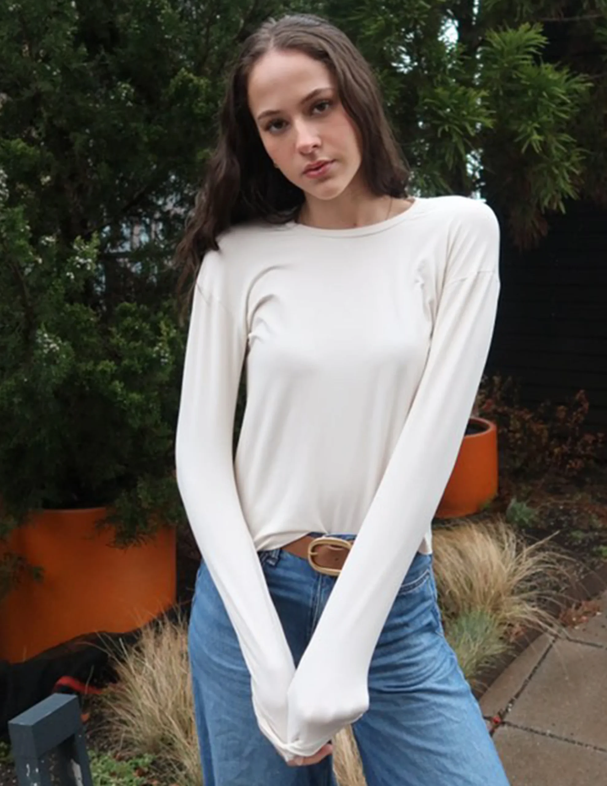 So Fine Relaxed L/S T