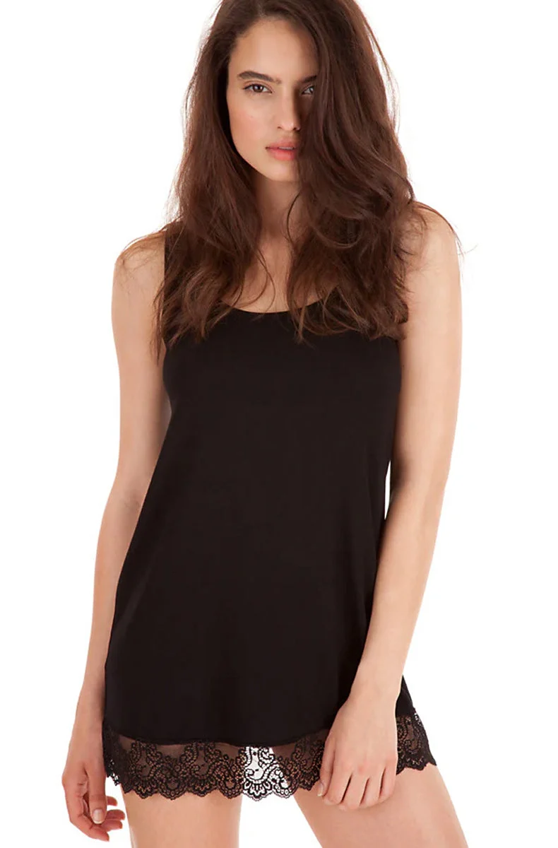 So Fine with Lace Tank Tunic