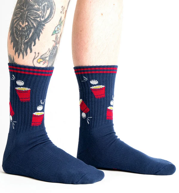 SOCK it to me Athletic Ribbed Crew Socks (SITMRCS) - Americas Cup