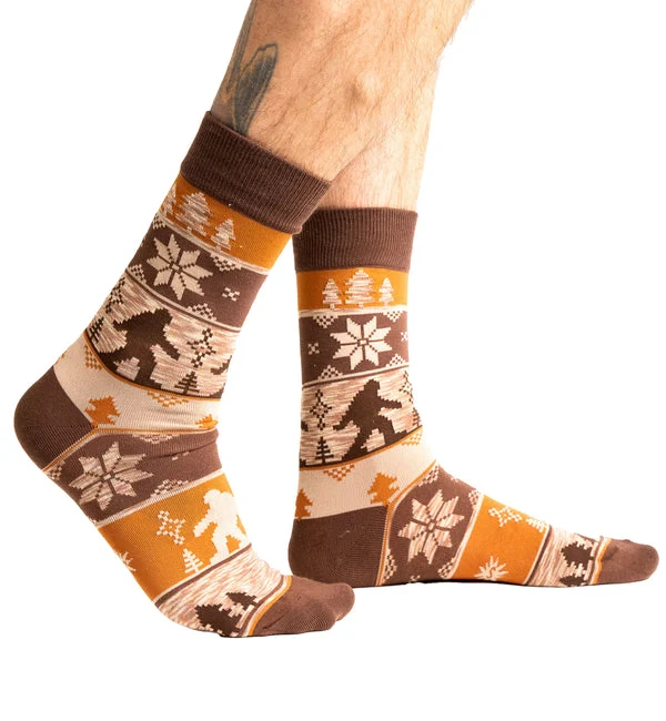 SOCK it to me Men's Crew Socks (SITMMCS) - The Big-foot Lebowski
