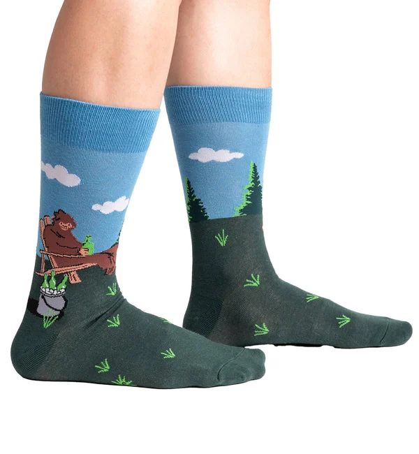 SOCK it to me Men's Crew Socks (SITMMCS) - Bucket List