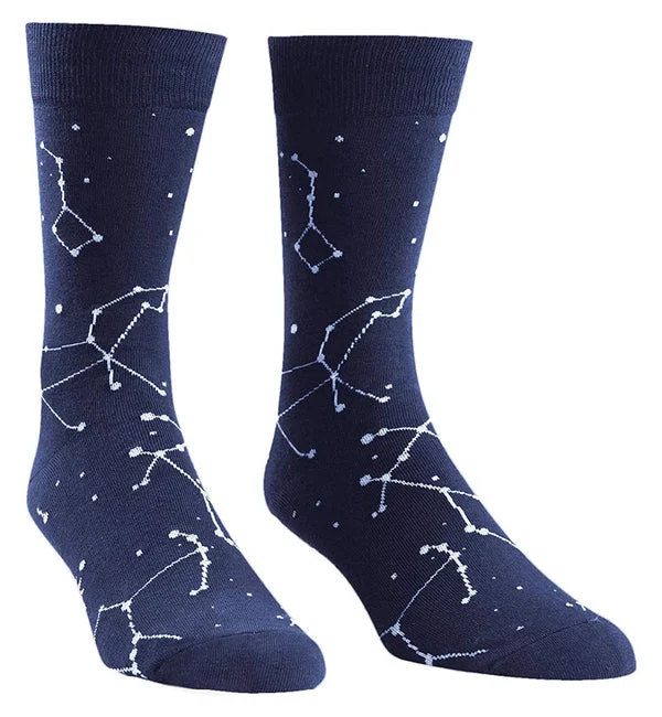 SOCK it to me Men's Crew Socks (SITMMCS) - Constellation