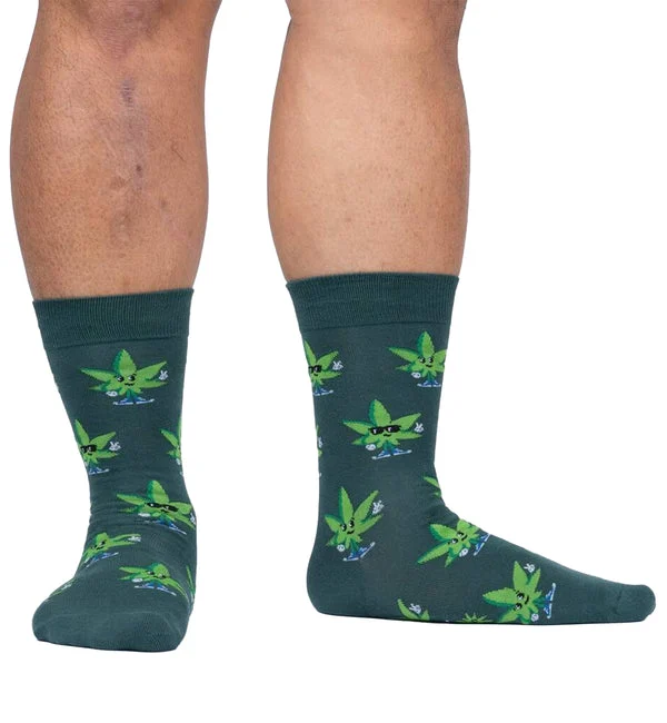 SOCK it to me Men's Crew Socks (SITMMCS) - Peace Out