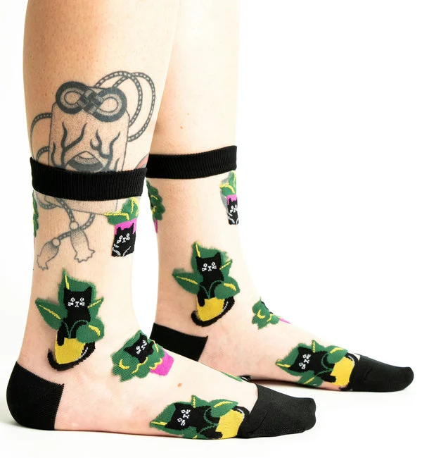 SOCK it to me Sheer Crew Socks (SITMSCS) - I Do What I Want