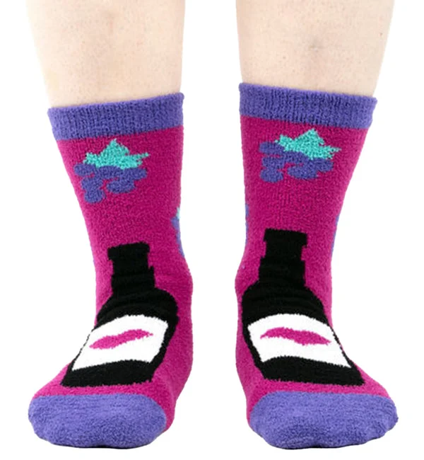 SOCK it to me Slipper Socks (SITMSS) - You Are Really Grape