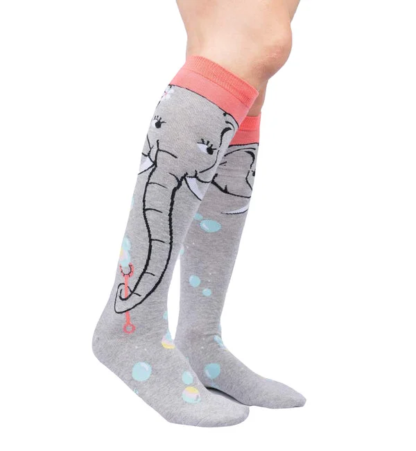 SOCK it to me Unisex Knee High Socks (SITMKHS) - Elephantastic!