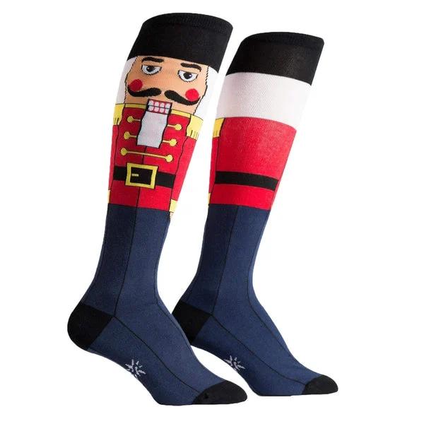 SOCK it to me Unisex Knee High Socks (SITMKHS) - Nutcracker
