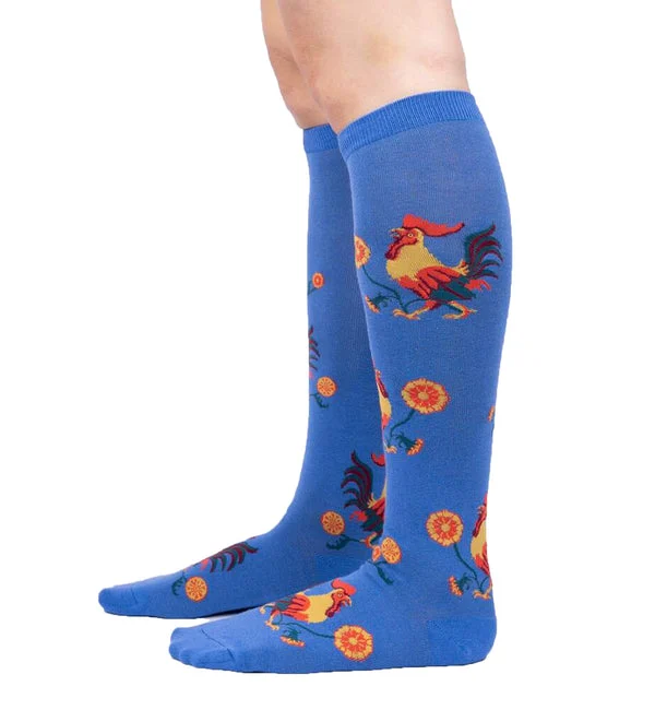SOCK it to me Unisex Knee High Socks (SITMKHS) - Rise and Shine