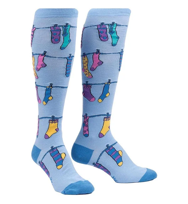 SOCK it to me Unisex Knee High Socks (SITMKHS) - Socks on Socks