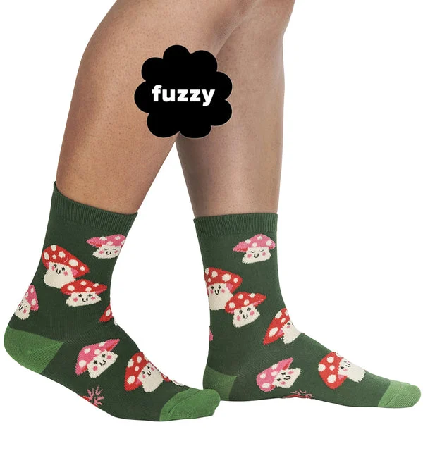 SOCK it to me Women's Crew Socks (SITMWCS) - Mellow Mushrooms