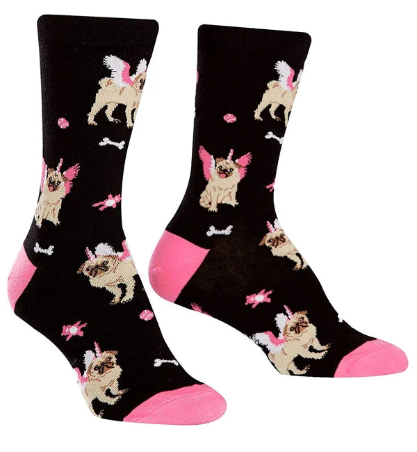 SOCK it to me Women's Crew Socks (SITMWCS) - Pugasus