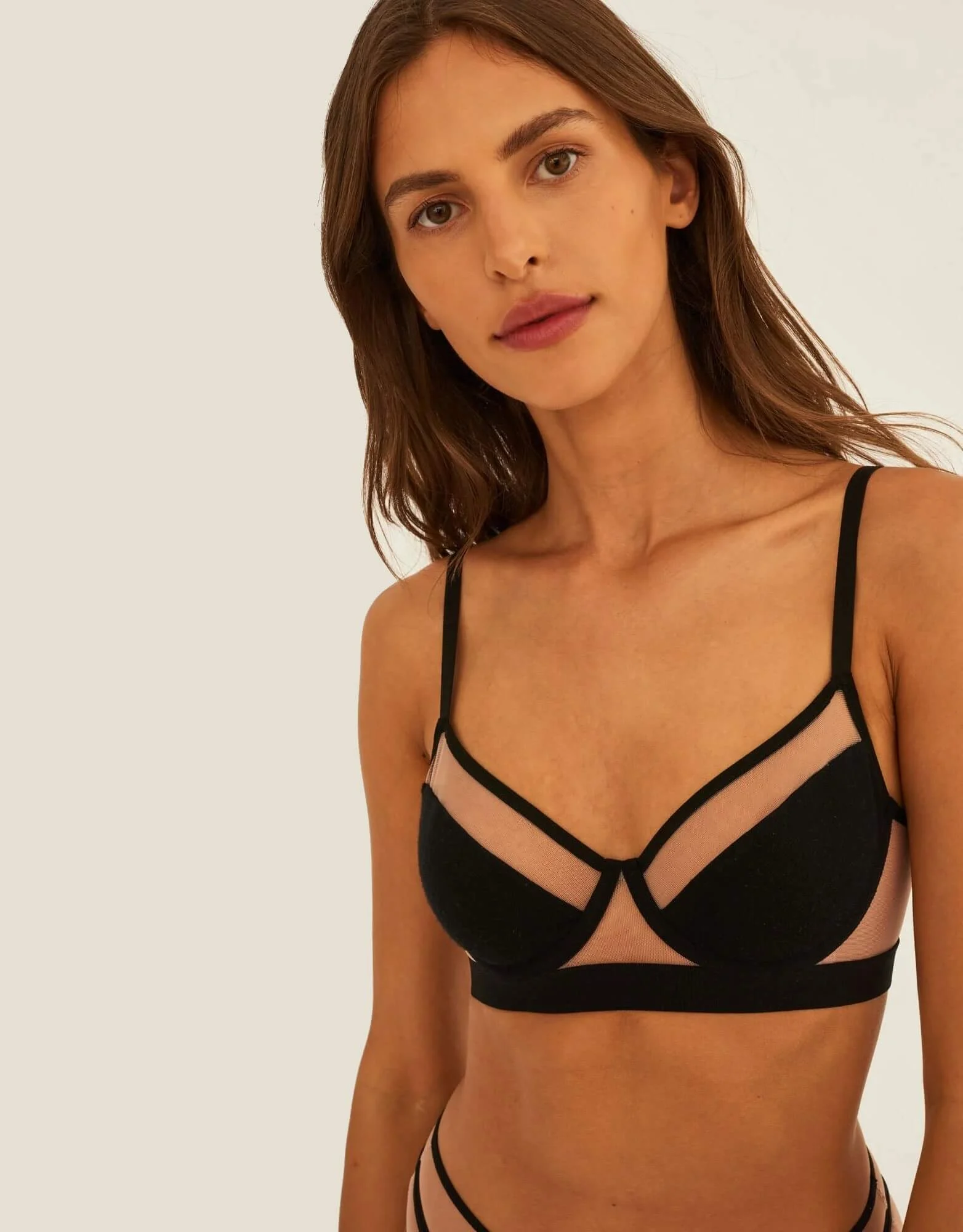 Something Classy Bra Black