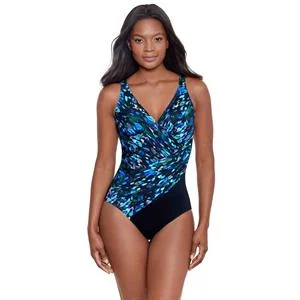 Sophisticat Oceanus One Piece V Neck Shaping Swimsuit
