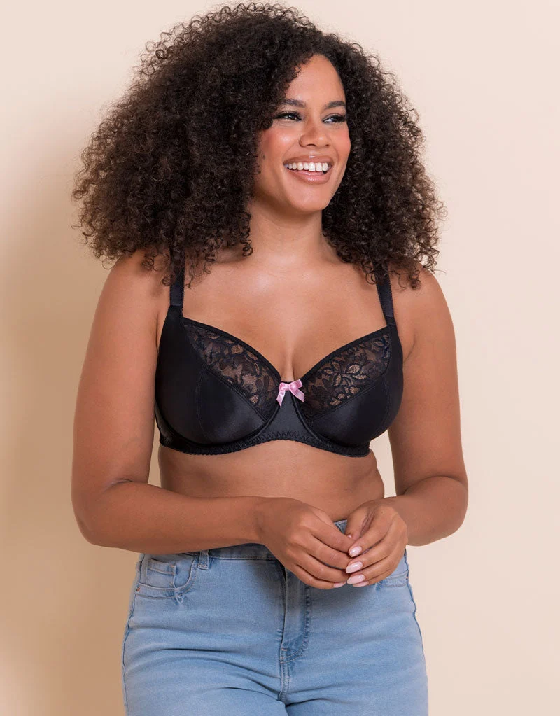Spellbound Balcony Bra Black