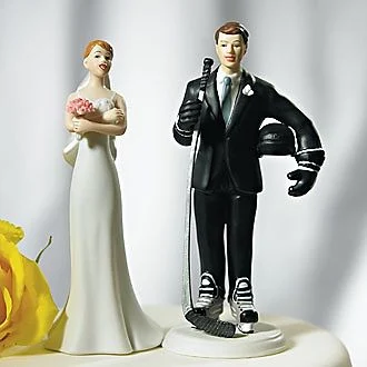 Sports Themed Groom Cake Toppers