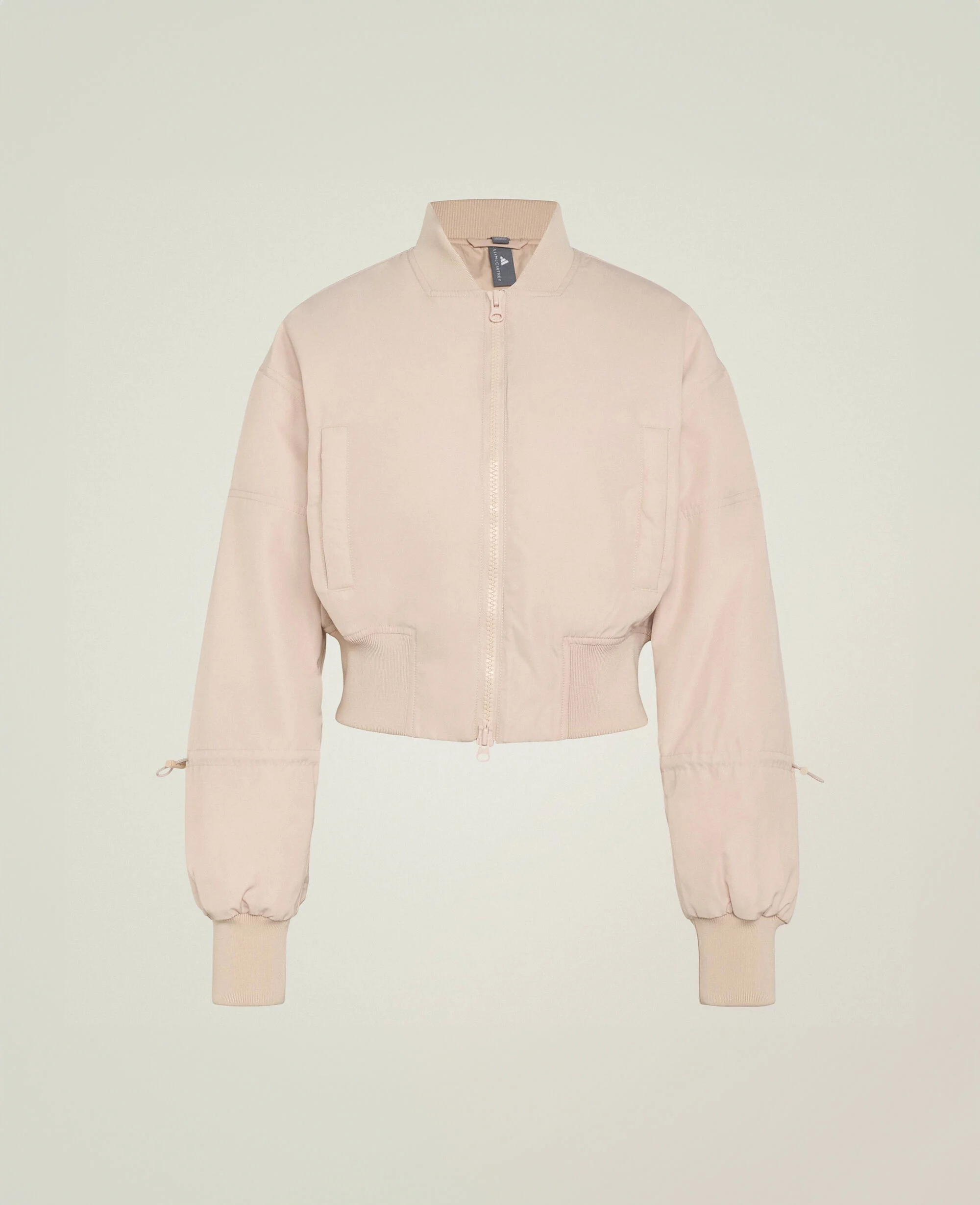 Sportswear Woven Cropped Bomber Jacket