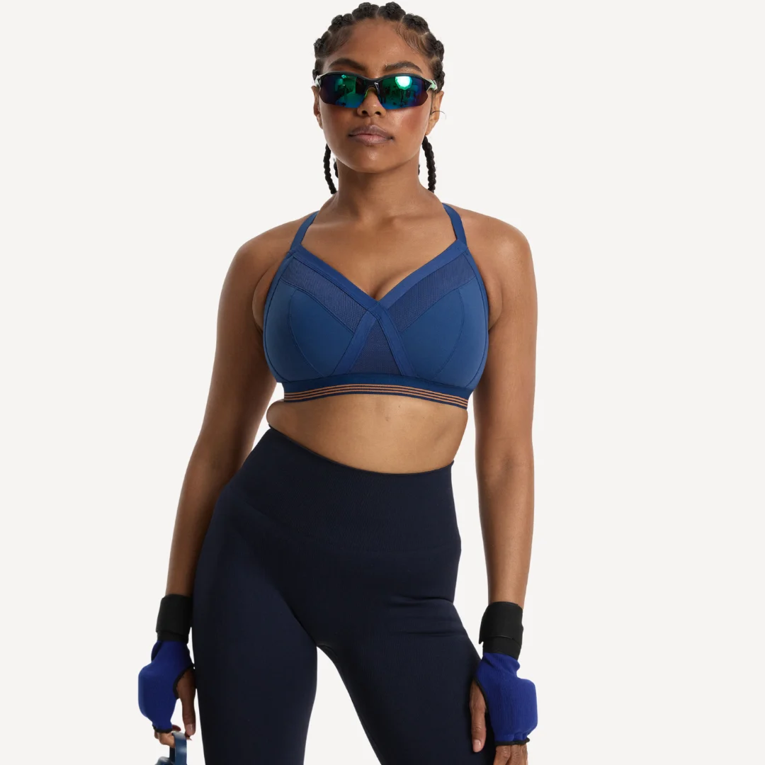 Sporty Support Wirefree Bralette - Archive