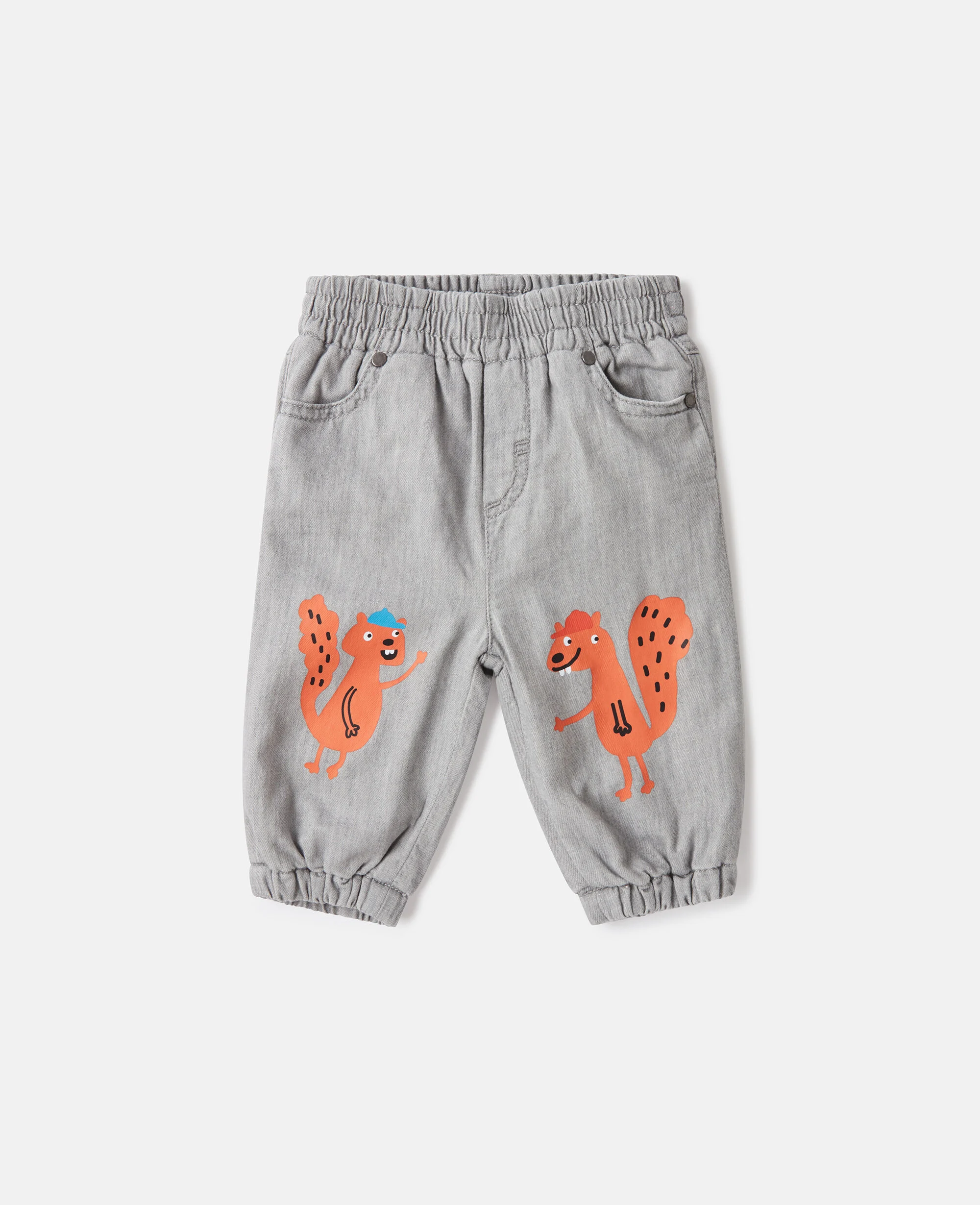 Squirrel GraphicDenim Jeans