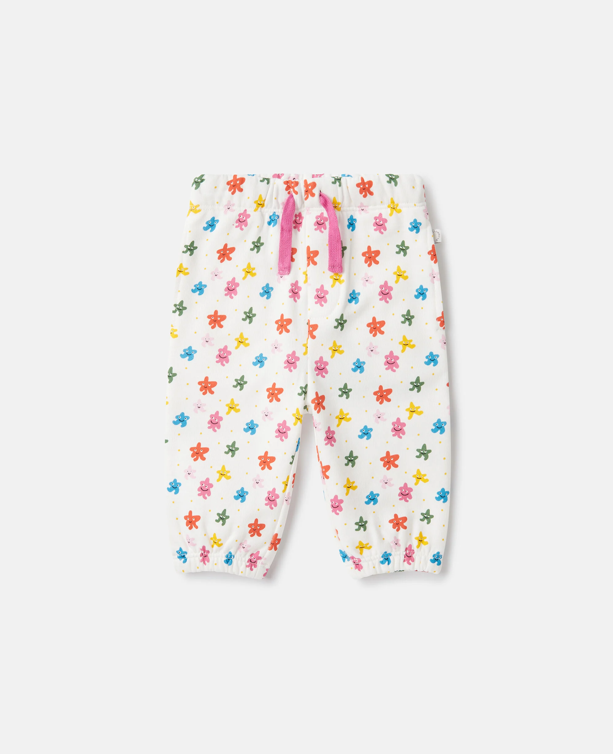Star Print Drawstring Joggers