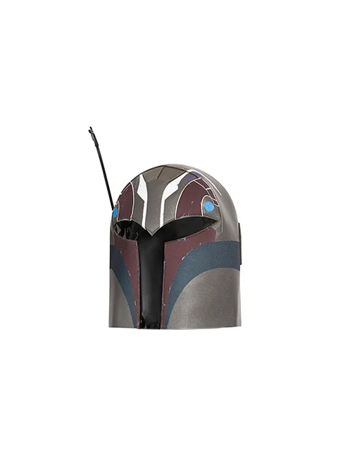 Star Wars Spin-off TV Drama Ahsoka Halloween Cosplay Sabine Wren Accessories Gray Helmet