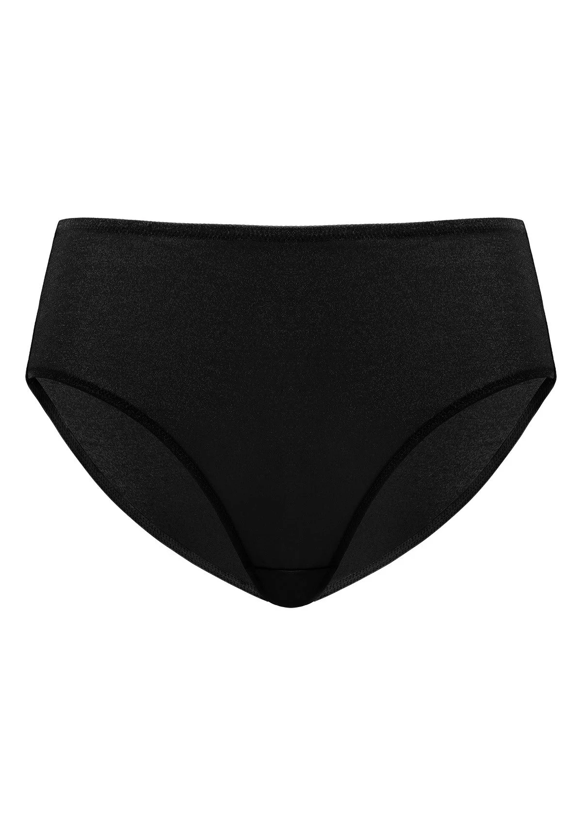 Starry Night Black Mesh High-Rise Brief Underwear