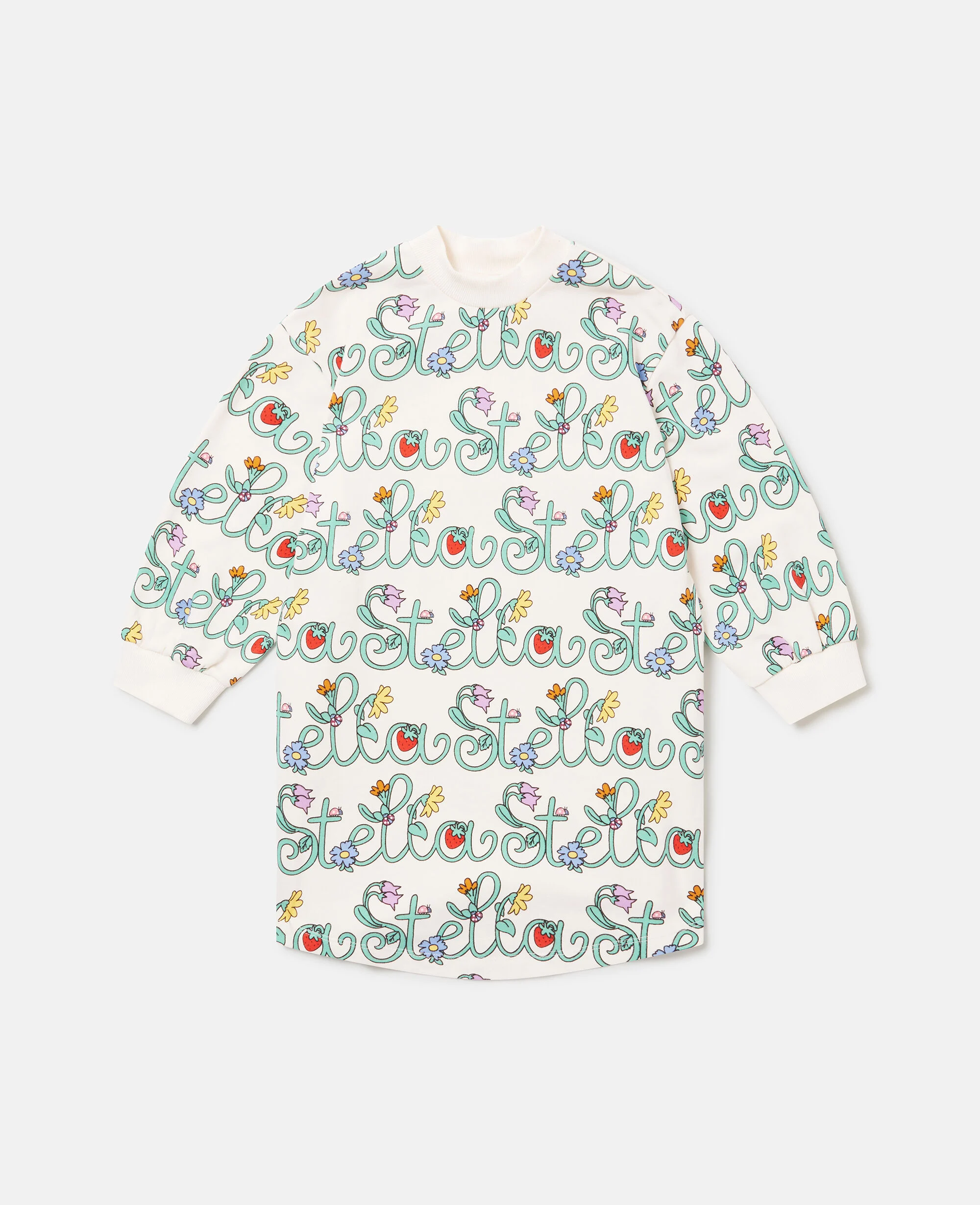 Stella Vine Print Sweatshirt Dress