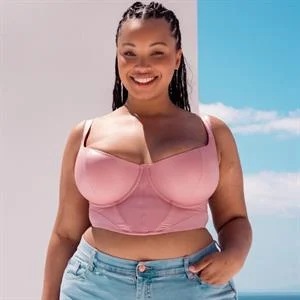 Storm Scooped Longline Balcony Bra