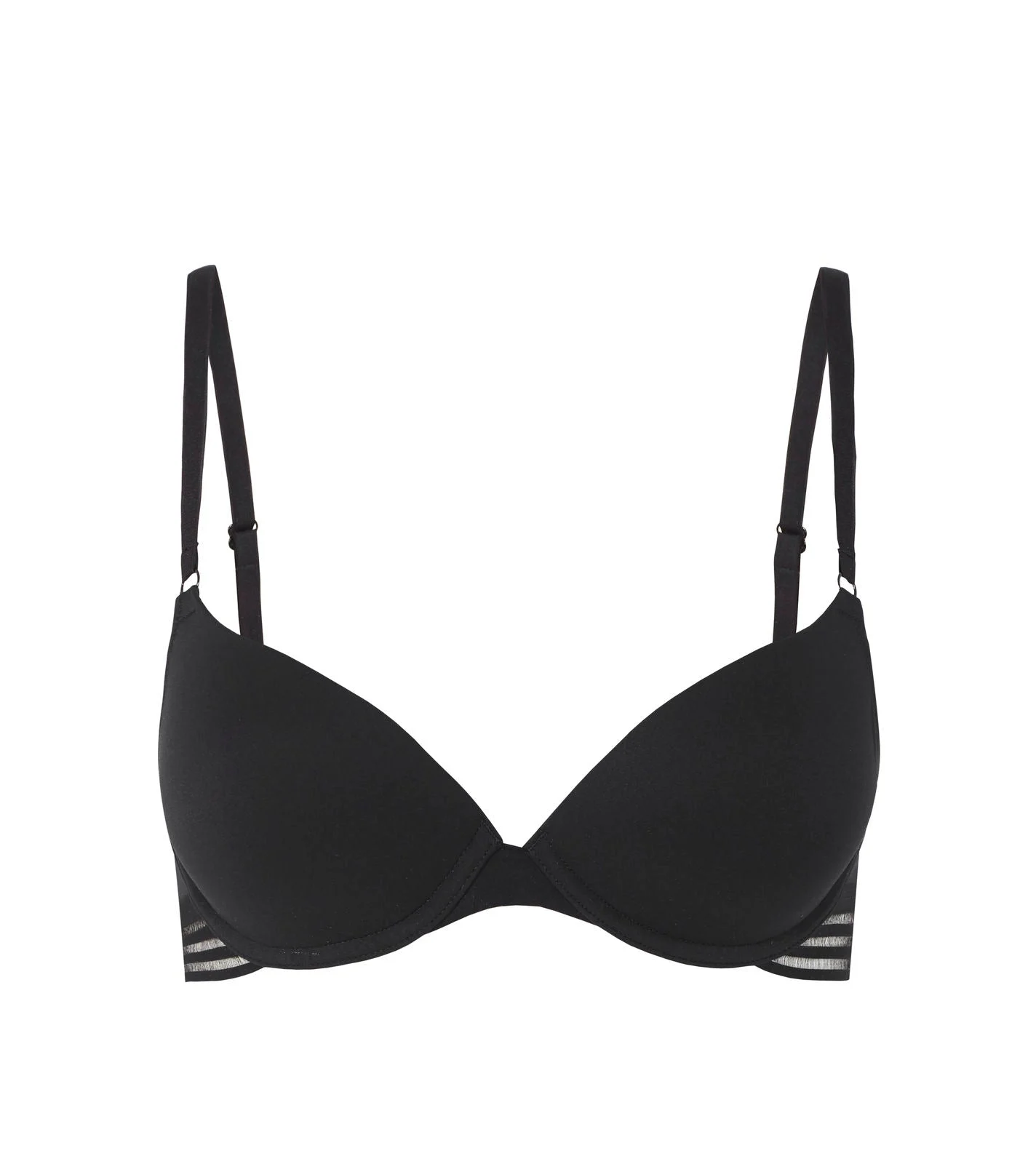 Stripe Elastic & Papertouch Push Up Bra - Clearance