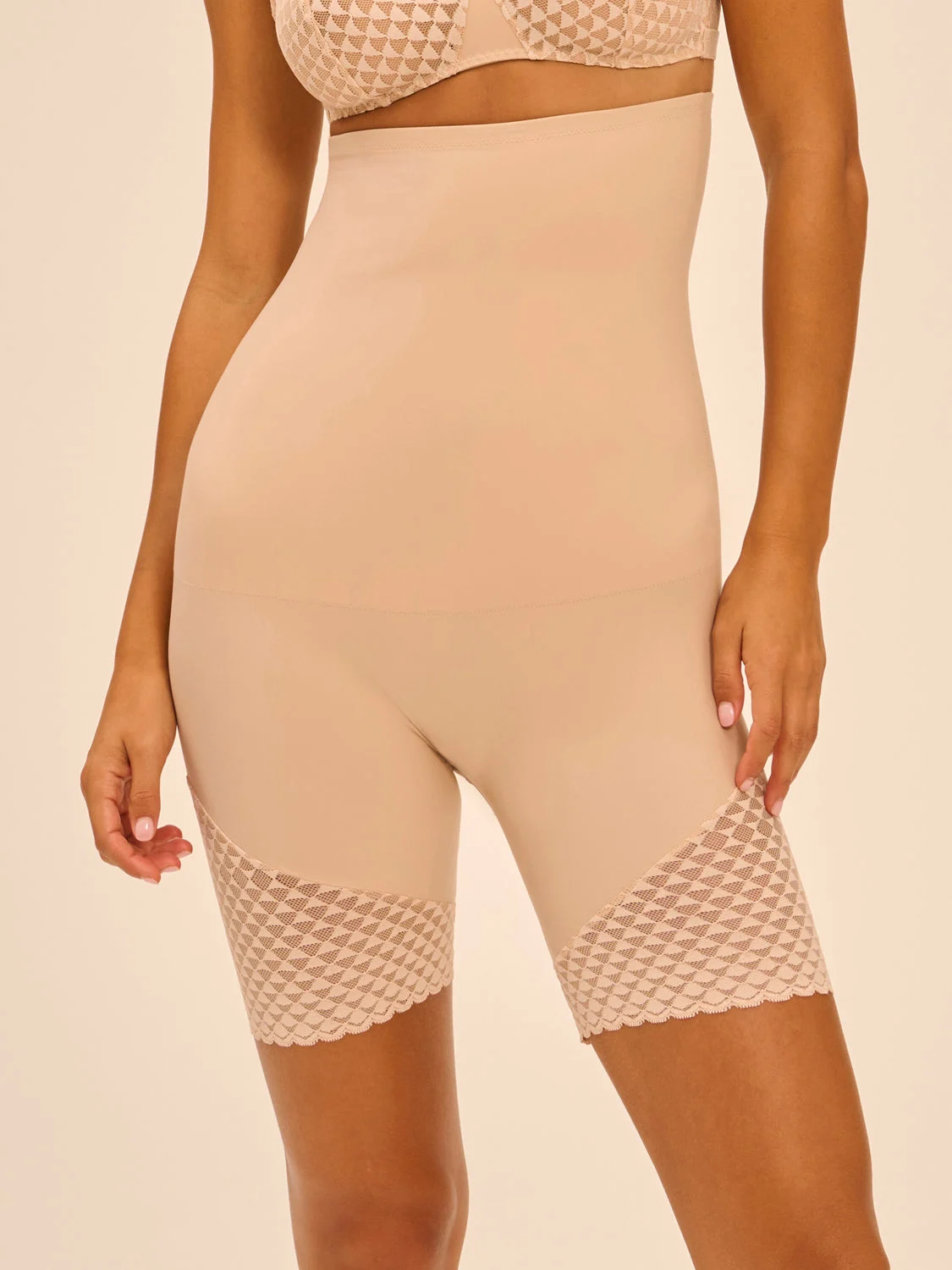 Subtile High Waist Shaper Short - Peau RoseRegular price